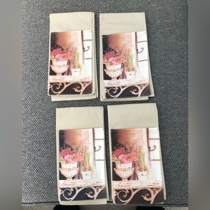 Cotton/Polyester Table Napkins (4)